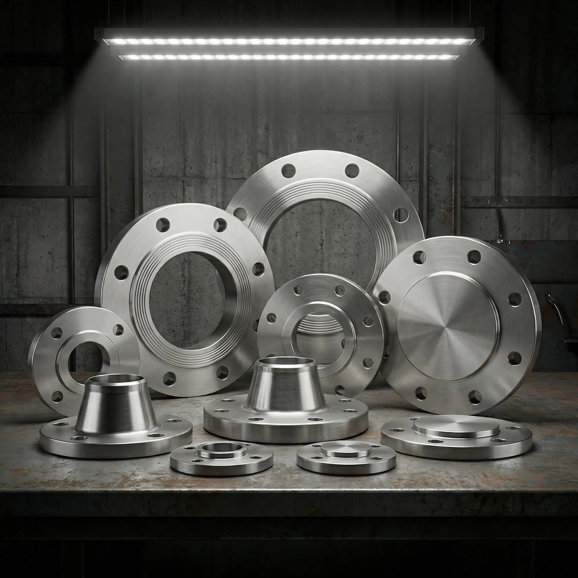 Industrial Flanges & Pipe Connectors